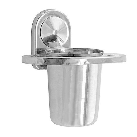 Ocko Stainless Steel Toothbrush Holder Tumbler – Silver (Pack of 1)