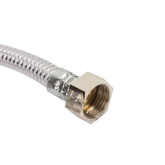 Ocko 304 Stainless Steel Shower Tube – 1 Meter Chrome (Silver, Pack of 1)