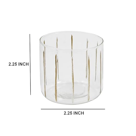 
                  
                    iCraft Decorative Handcrafted Golden Spikes Design Fancy T-Light Holders /Candle Holder for Living Room Table Home Decor Indoor Outdoor Decorations (Set of 2)
                  
                