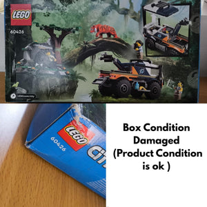 
                  
                    LEGO City Jungle Explorer Off-Road Truck Toy 60426 Building Blocks Toys for 6+ Gift for Boys and Girls (Box Condition Damaged, Product Fine)
                  
                