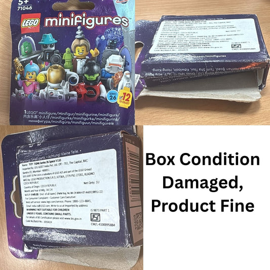 LEGO MINIFIGURES SERIES 26 SPACE TOY 71046 (Box Condition Damaged, Product Fine)