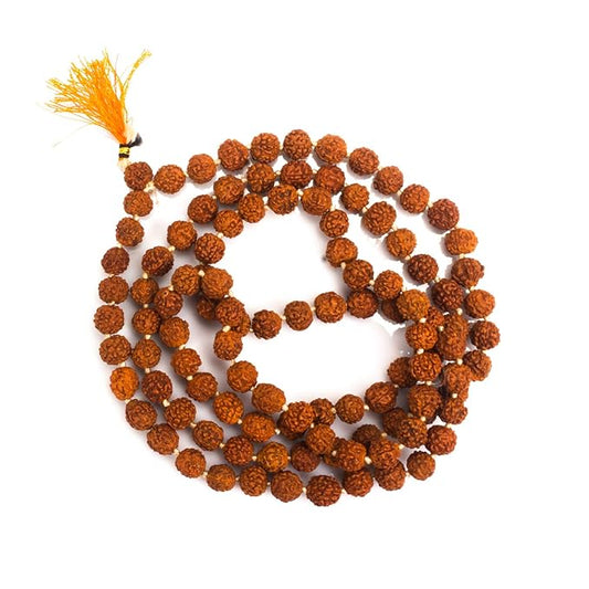 Klassic 5 Mukhi Rudraksha Jaap Mala | 108 Beads for Pooja & Meditation
