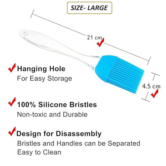 Silicone Spatula and Brush Set – Multicolour Cooking Tools