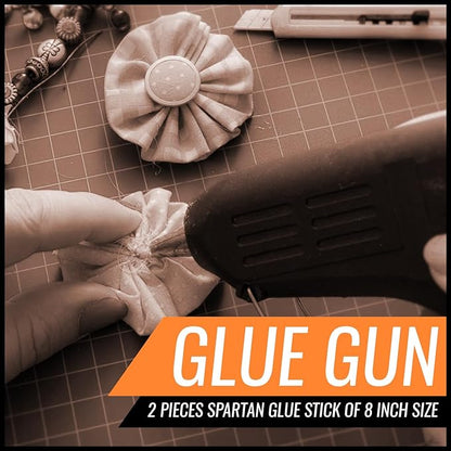Spartan PT-15 15W Glue Gun with 2 Glue Sticks (8 Inch)
