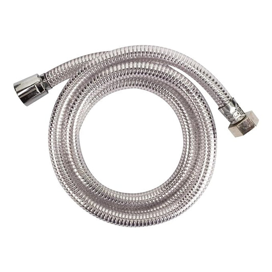 Ocko 304 Stainless Steel Shower Tube – 1 Meter Chrome (Silver, Pack of 1)