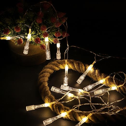 Lexton 14 Bottle Drop LED String Light Warm White