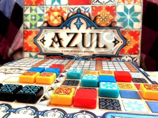 Azul Game, Strategy Tile Placement Board Game | Family Board Games for Adults and Kids - Ages 8 and up, 2 to 4 Players