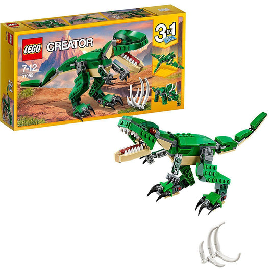 LEGO Creator 3in1 Mighty Dinosaurs Building 31058 (Box Condition Damaged, Product Fine)