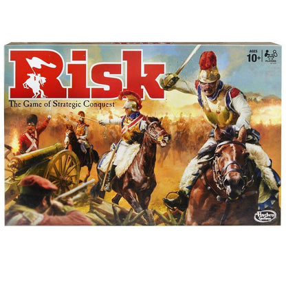 Risk Hasbro Strategy Board Game for 2-5 Players, War Game for Teens & Family, Ages 10+ Gift