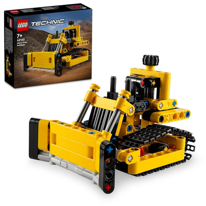 LEGO Technic Heavy-Duty Bulldozer Set 42163 (Box Condition Damaged, Product Fine)