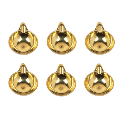 Klassic 2.3 Inch Pure Brass One Mukhi Diya for Puja, Mandir, Diwali Decor | Pack of 6