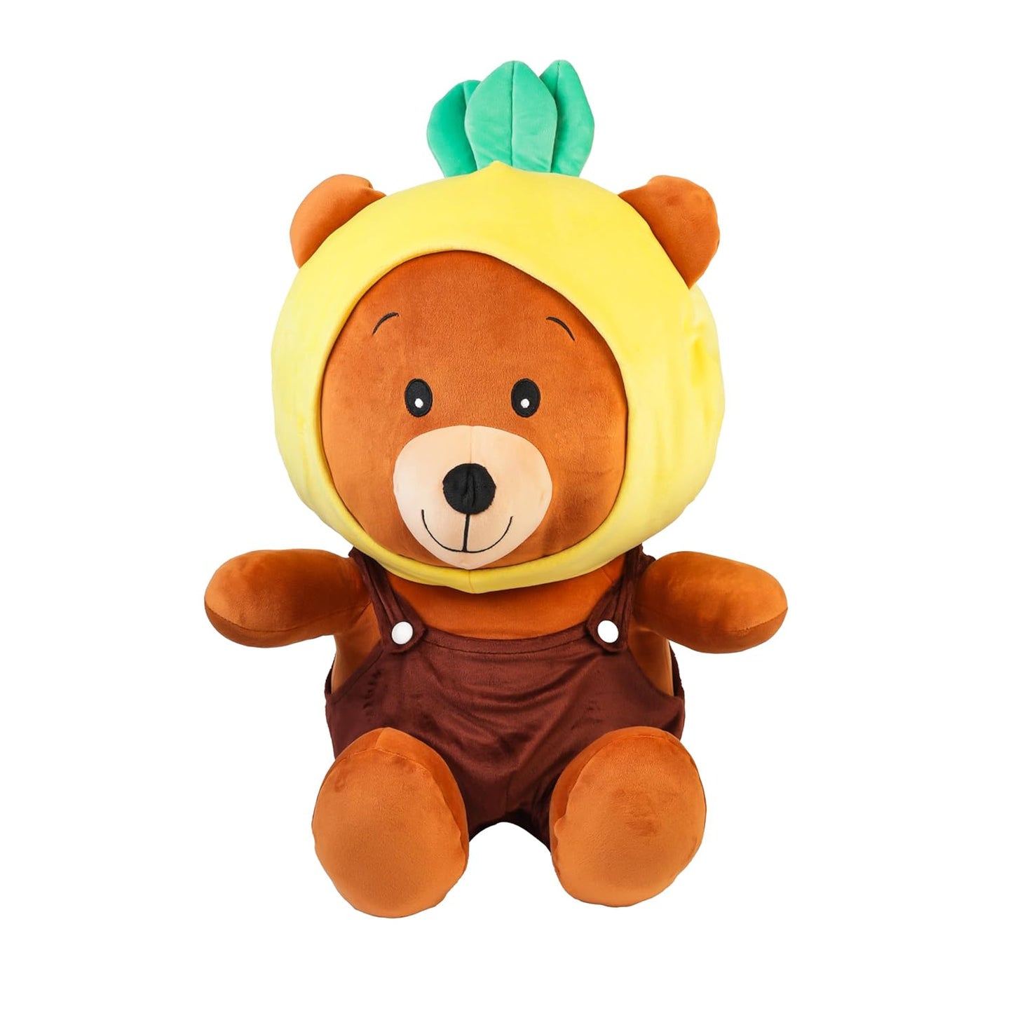 HANKLEY 21 Inch Brown Fruity Bear Plush Toy Soft Teddy Bear for Kids & Gifting