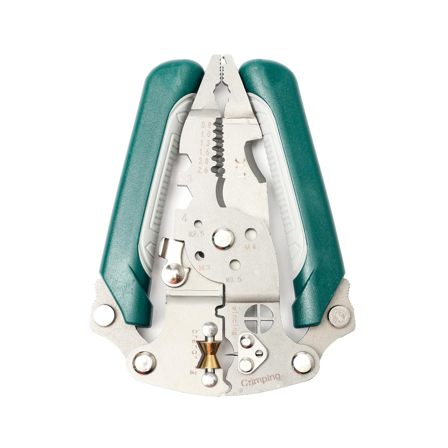 Spartan All-in-1 Stainless Steel Wire Stripper, Cutter & Crimper Tool