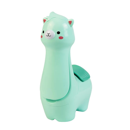 Lexton 10.5-Inch Alpaca Folding LED Table Lamp | Rechargeable Kids Study Lamp with Pen Holder