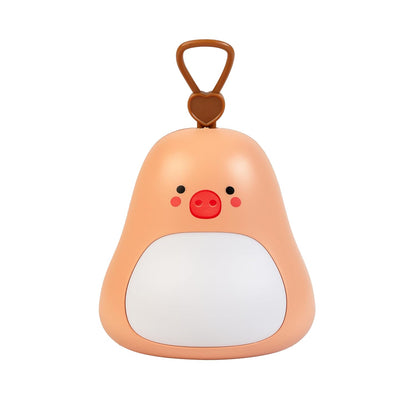 Lexton 6-Inch Warm Baby Light – Portable USB Rechargeable Kids Night Lamp with 3 Brightness Levels
