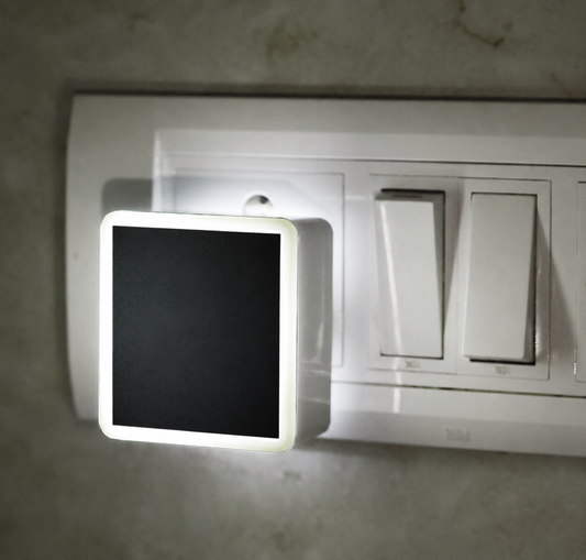 Lexton Custom Photo LED Night Lamp, 0.5W Warm White 2 Pin Plug-in Light