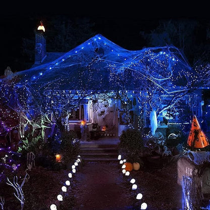 Lexton 40 LED Blue Pixel Fairy String Lights