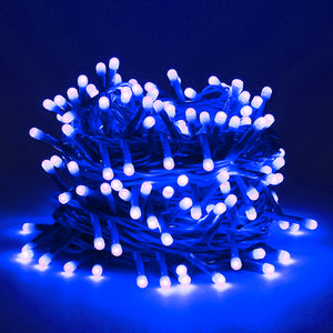 
                  
                    Lexton Lunar Decorative String Light/Fairy Light | 12.5 Meter, 75 LEDs | Plug Sourced | Suitable for Home & Outdoor Decoration, Diwali, Christmas, Wedding, Party, Lawn (Pack of 1, Blue)
                  
                