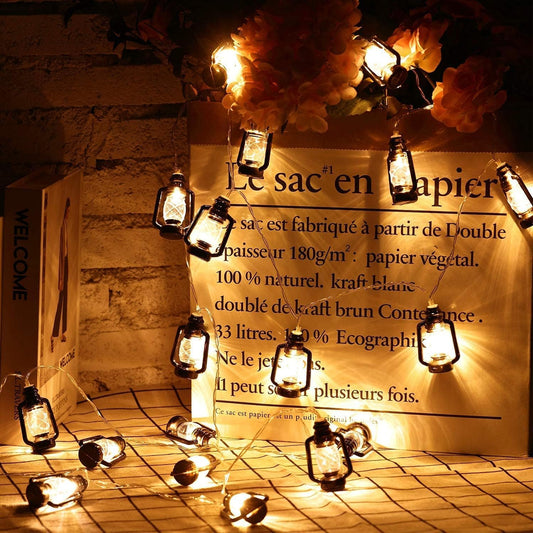 Lexton Lantern 10 LED String Lights – Warm White