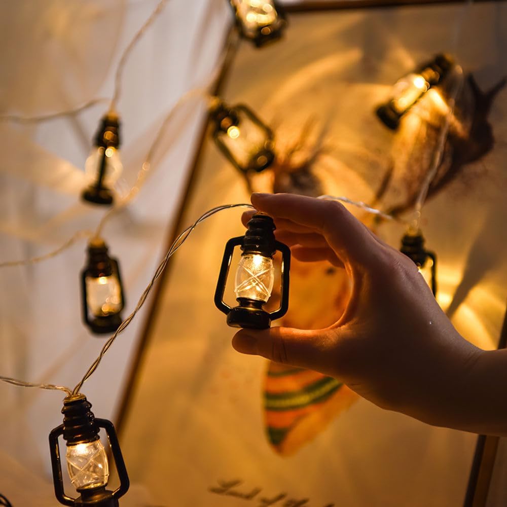 Lexton Lantern 10 LED String Lights – Warm White