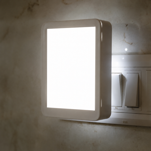 Lexton 5 Inch Custom Photo LED Night Lamp Warm White