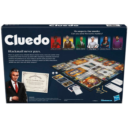 Hasbro Clue Mystery Board Game (2–6 Players)