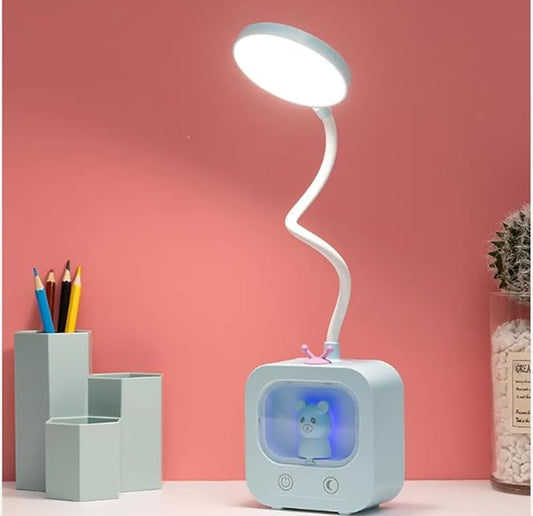 Lexton Cute Animal Night Light | Flexible Study Desk Lamp for Kids