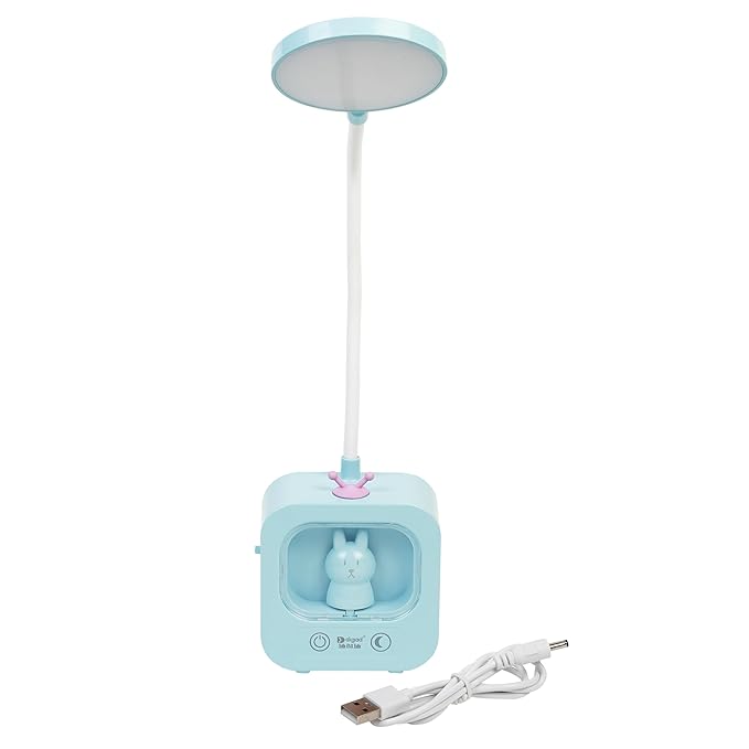 Lexton Cute Animal Night Light | Flexible Study Desk Lamp for Kids