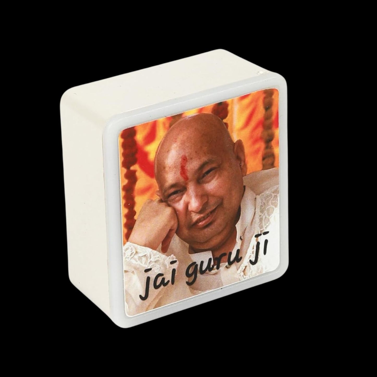 Lexton Guruji LED Night Lamp – Warm White, Spiritual Home Decor, 0.5W