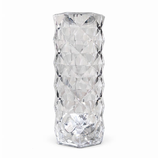 Lexton 16-Color Crystal Rose Table Lamp – USB Touch & Remote