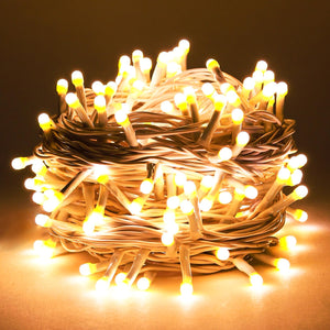 
                  
                    Lexton Lunar Decorative String Light/Fairy Light | 12.5 Meter, 75 LEDs | Plug Sourced | Suitable for Home & Outdoor Decoration, Diwali, Christmas, Wedding, Party, Lawn (Pack of 1, Warm White)
                  
                