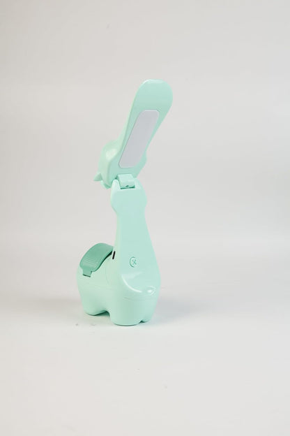 Lexton 10.5-Inch Alpaca Folding LED Table Lamp | Rechargeable Kids Study Lamp with Pen Holder