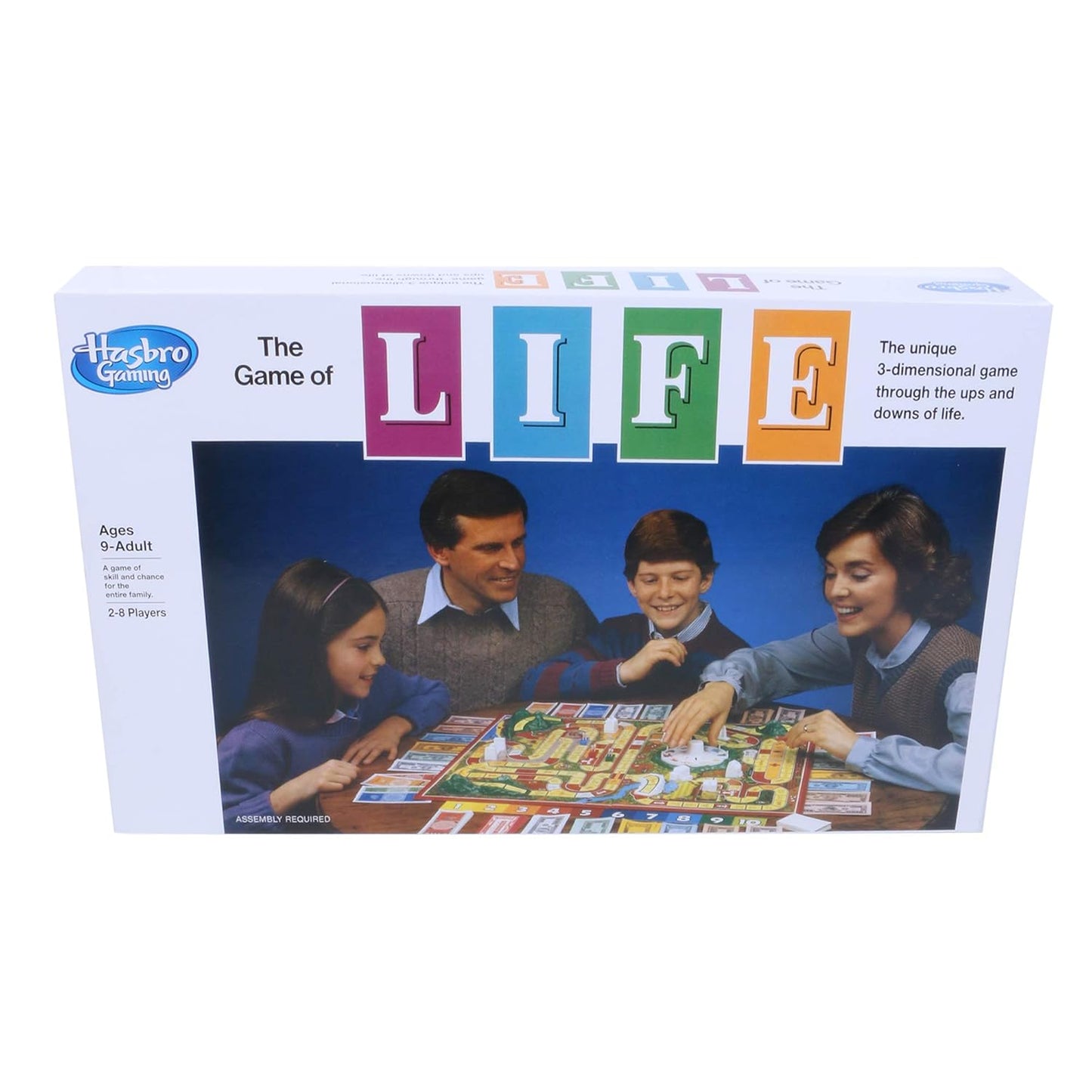 Hasbro Gaming - The Game of Life, perfect for families and kids aged 9+.