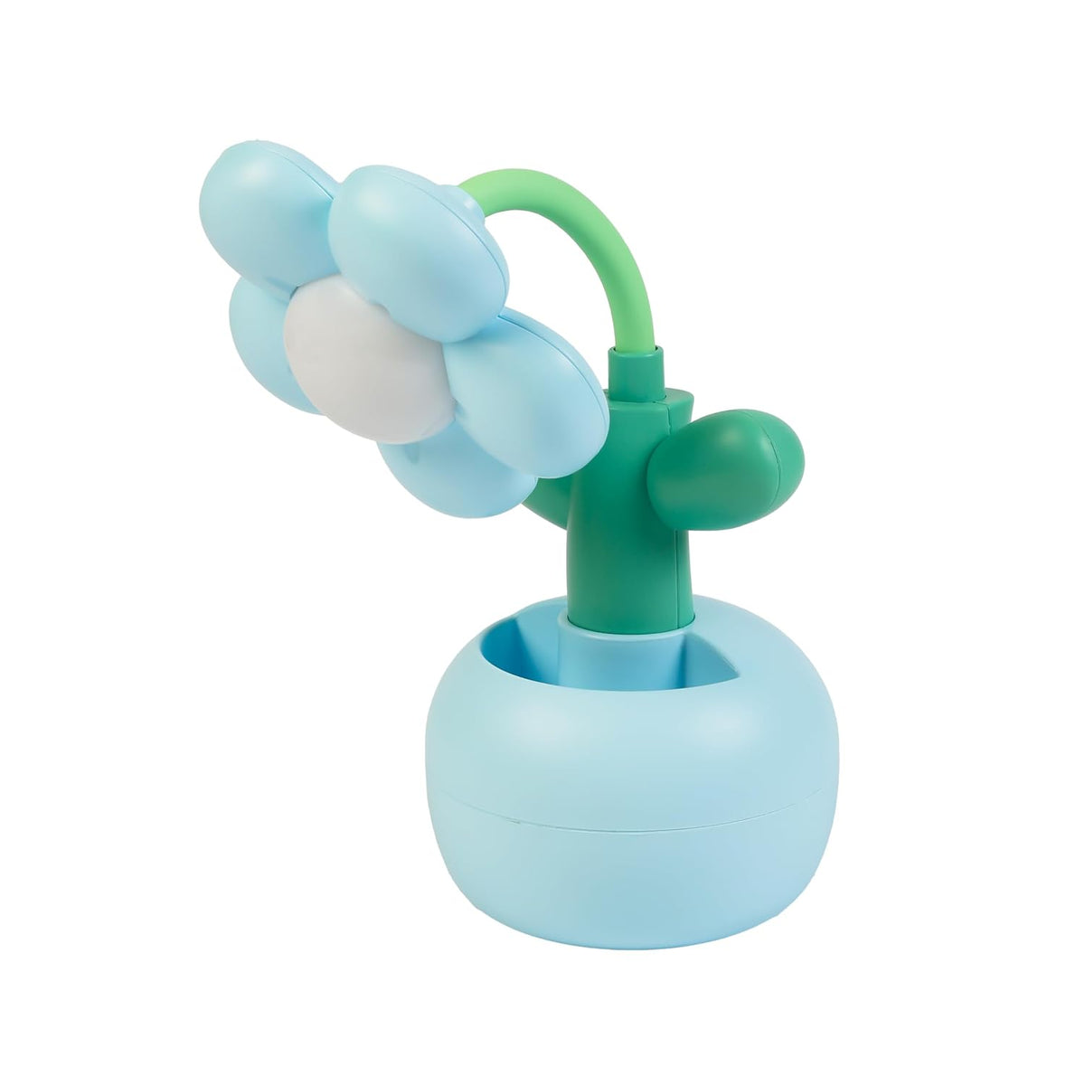 Lexton 9-Inch Flower LED Table Lamp with Pen Holder | Rechargeable Kids Study Light