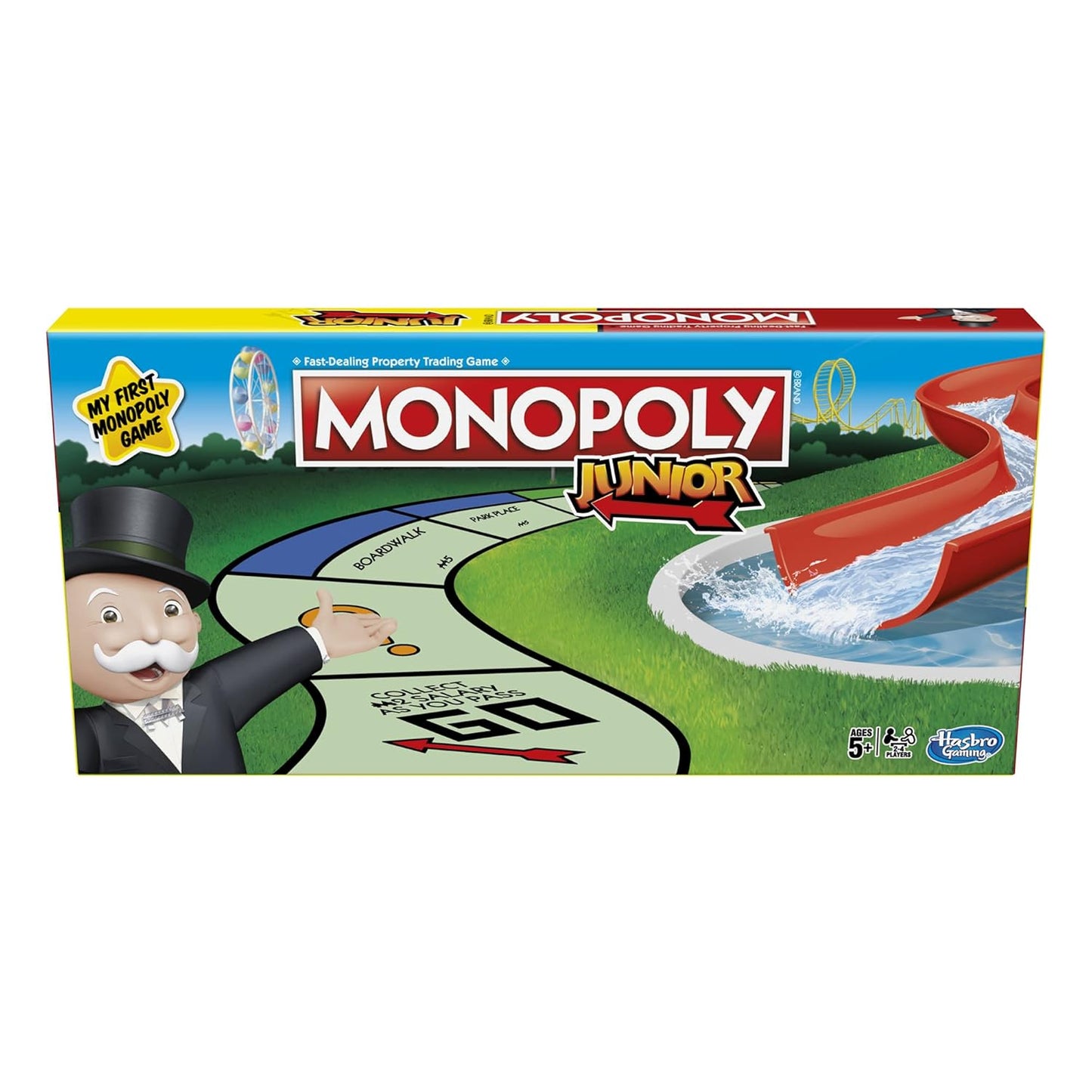 Monopoly Kid’s Junior Board Game – Fun and educational board game designed for kids aged 5 and above.