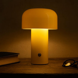 
                  
                    Lexton Rechargeable LED Night Table Lamp | Touch Control with 3 Light Modes | Bedside Lamp for Bedroom, Home Decor, Living Room, Study & Office Use (Yellow Metal Body, Pack of 1)
                  
                