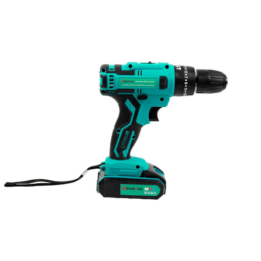 Spartan by PRO-CUT Lithium-Ion Cordless Drill Driver For Screw Driving & Drilling |18V 2 x 2Ah Battery, 1.5/13mm Chuck, 1 x GAL 18V-20 Charger & Carrying Case (Pack Of 1, Multicolor)