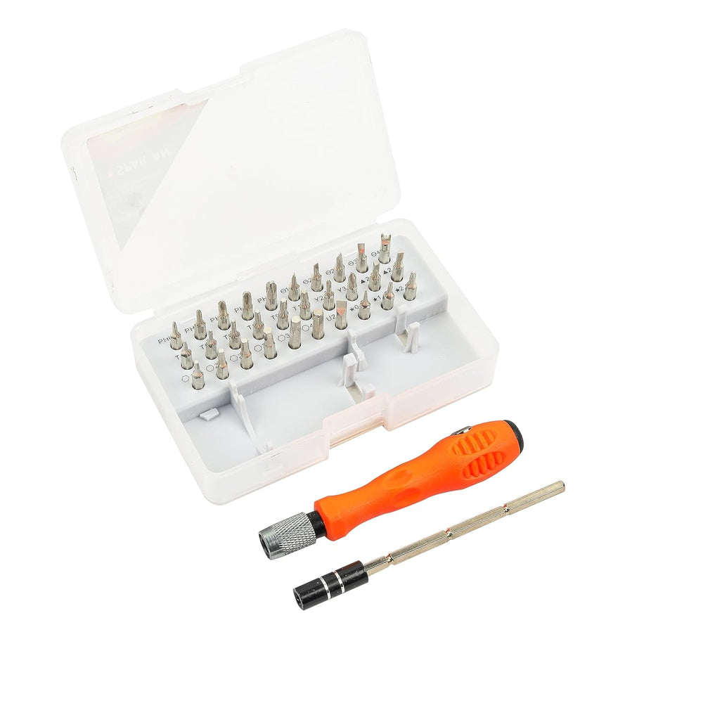 Bit Set Rod SPARTAN ISH-0408, 32-In-1 Mini Precision Screwdriver Bits Set with Mag ...