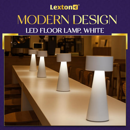 Lexton Modern Art LED Table Lamp  White