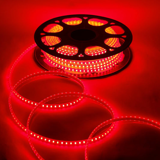 Lexton 20M 2400 LED Red Rope Light | Waterproof Flexible Decorative Light