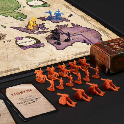 Risk Hasbro Strategy Board Game for 2-5 Players, War Game for Teens & Family, Ages 10+ Gift
