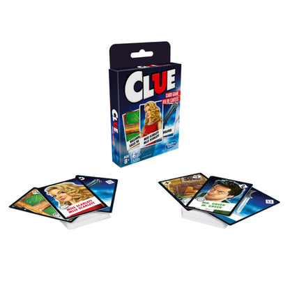 Hasbro Gaming - Clue Classic Card Game (Box Condition Damaged, Product Fine)
