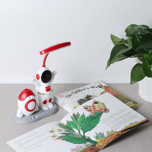 Lexton Kids Astronaut LED Study Lamp | Adjustable USB Desk Light