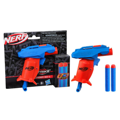 Nerf Alpha Strike Slinger SD-1 Blaster – Single-Fire Foam Dart Toy for Kids