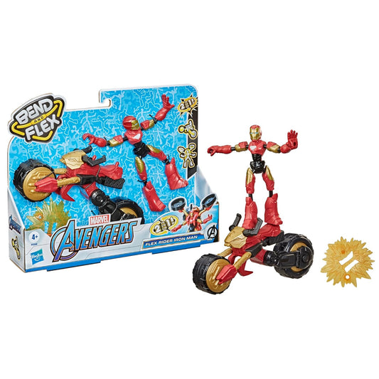 Marvel Bend and Flex, Rider Ironman Action Figure