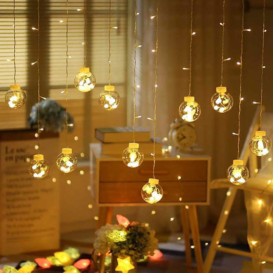 Lexton 8.2 Feet Wish Ball Curtain String Light