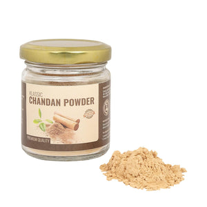 
                  
                    Klassic Sandalwood Tilak Puja Powder, Mysore Sandalwood, Chandan Powder - Puja Chandan Tilak For Pooja and Hawan (50 Grams)
                  
                