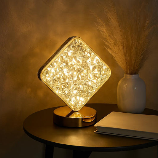 Lexton USB Triangular Pyramid Crystal Lamp