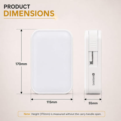 12W LED emergency light with 4000mAh battery