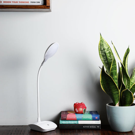 Lexton Rechargeable LED Study Desk Lamp White